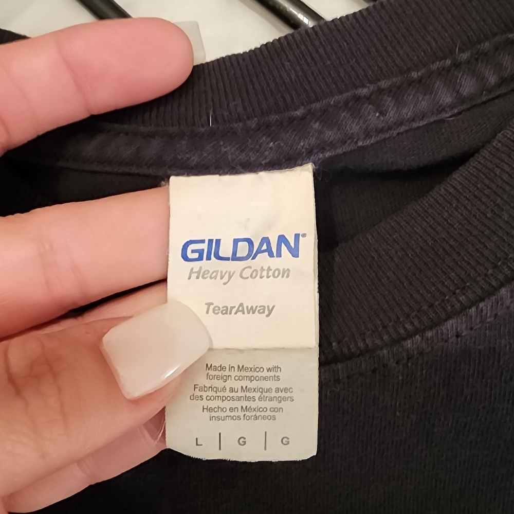 🔴 Gildan Reload and Try Again Gun Tee size L - Picture 4 of 5